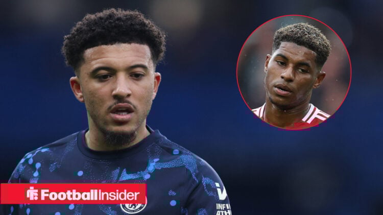 Jadon Sancho Marcus Rashford Man United