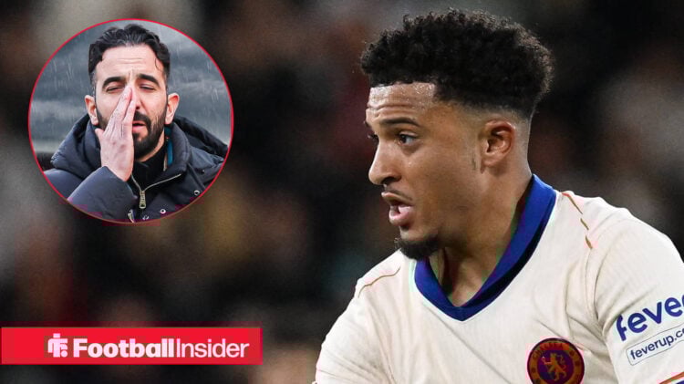 Jadon Sancho Ruben Amorim Man United