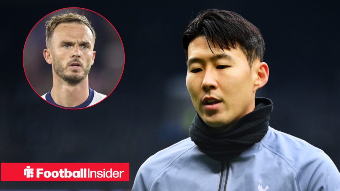 James Maddison Heung-Min Son Tottenham