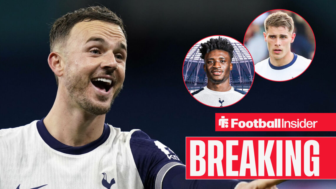 James Maddison, Mohammed Kudus, Micky van de Ven, Tottenham