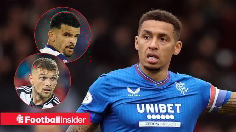 James Tavernier, Dom Solanke, Kieran Trippier