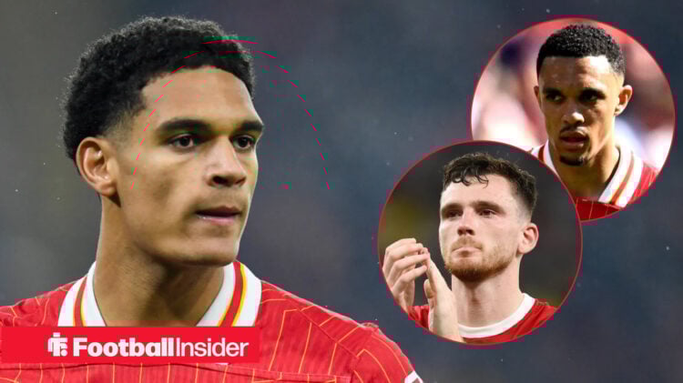 Jarell Quansah Andy Robertson Trent Alexander-Arnold