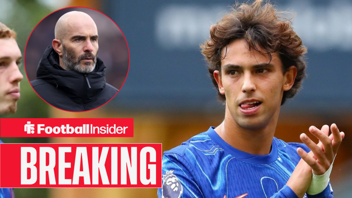 Joao Felix and Enzo Maresca at Chelsea