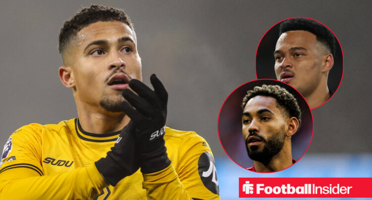 Joao Gomes, Rodrigo Muniz, Matheus Cunha, Wolves