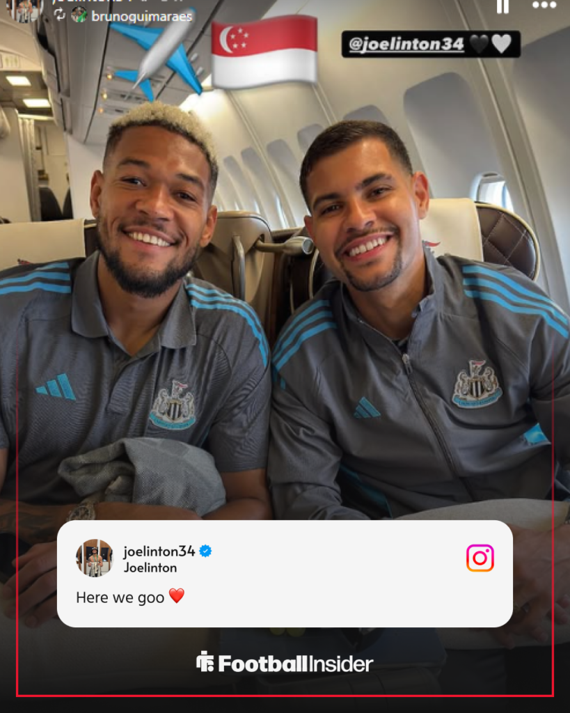 Joelinton, Bruno Guimaraes, Newcastle