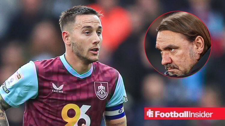 Leeds United boss Daniel Farke and ex-Burnley star Josh Brownhill