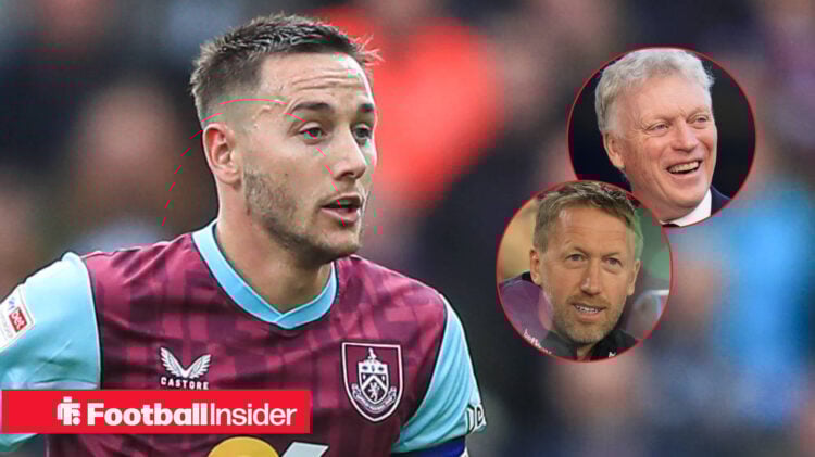 Josh Brownhill David Moyes Graham Potter Burnley