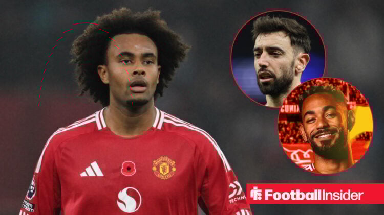 Joshua Zirkzee, Bruno Fernandes, Matheus Cunha, Man United