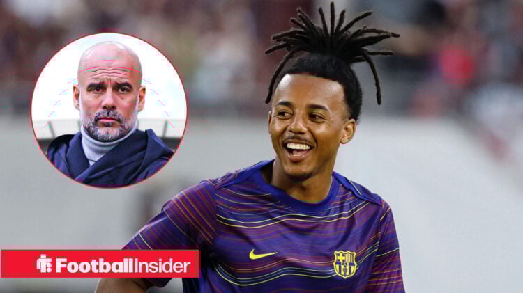 Jules Kounde Pep Guardiola Man City