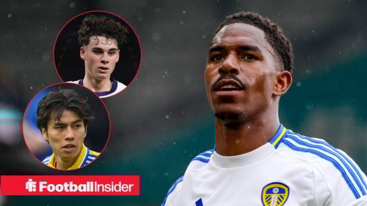Junior Firpo, Archie Gray, Ao Tanaka