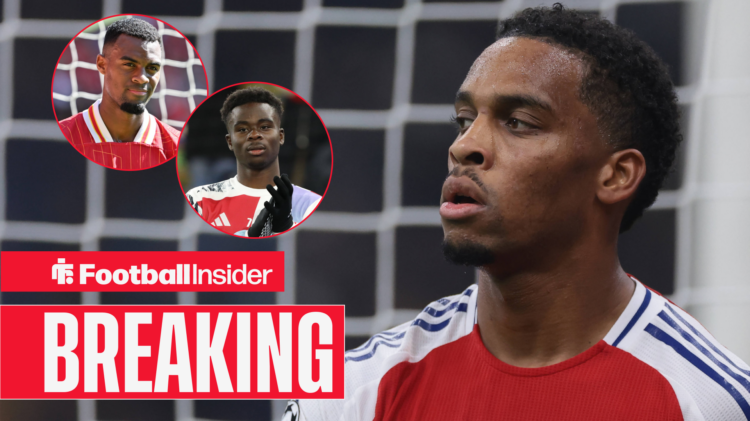 Jurrien Timber, Ryan Gravenberch, Bukayo Saka, Arsenal