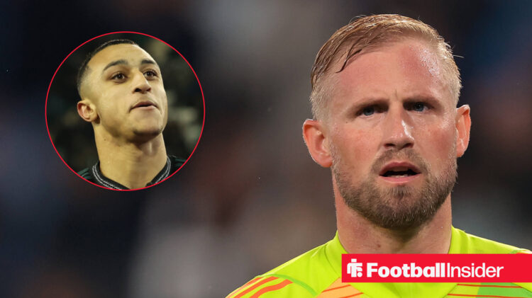 Kasper Schmeichel Adam Idah Celtic