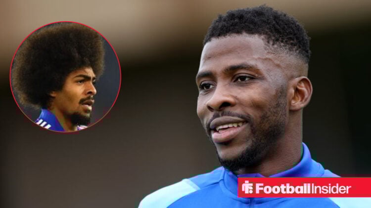 Kelechi Iheanacho Hamza Choudhury Leicester City