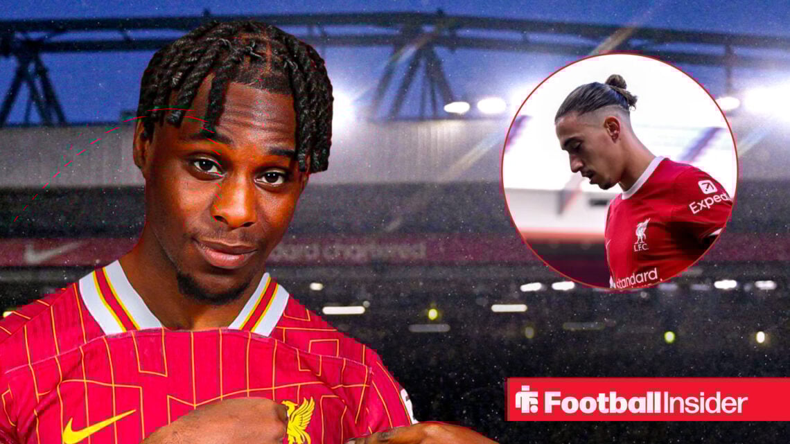 Liverpool duo Jeremie Frimpong and Kostas Tsimikas