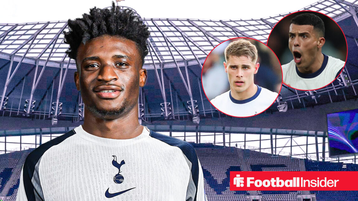 Mohammed Kudus Micky van de Ven Pedro Porro, Tottenham
