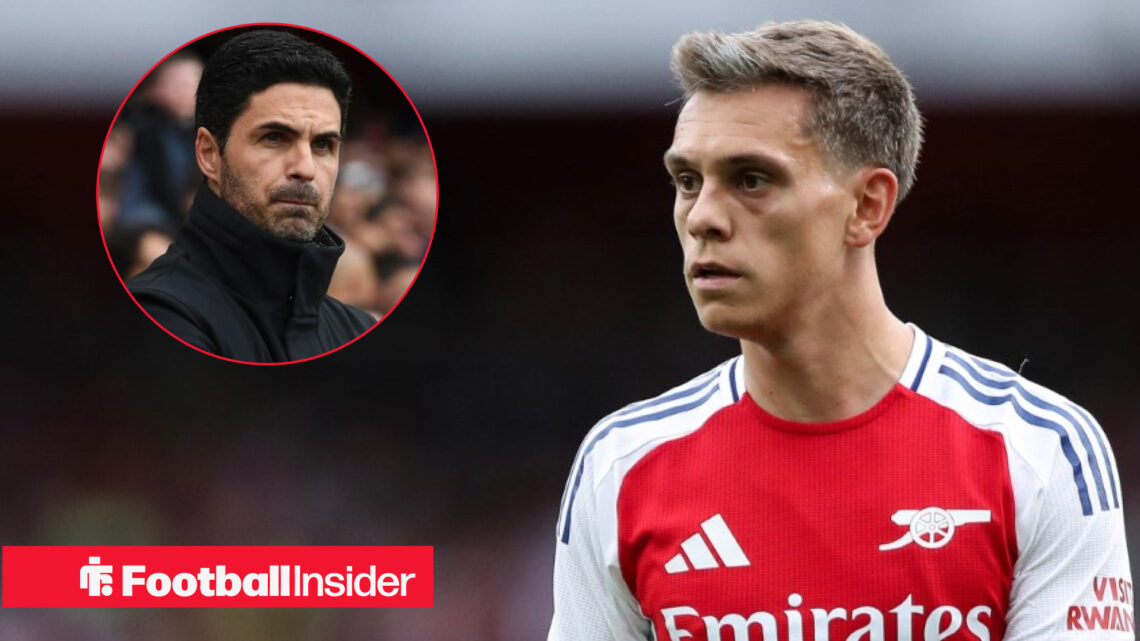 Leandro Trossard Mikel Arteta Arsenal