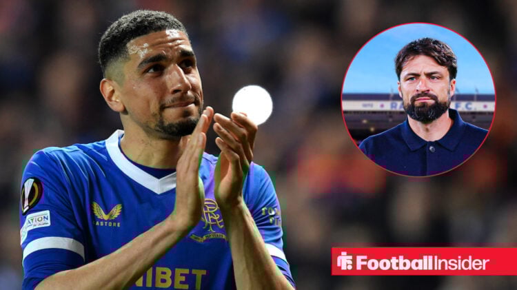 Leon Balogun and Rangers boss Russell Martin
