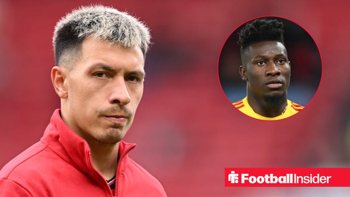 Lisandro Martinez Andre Onana Manchester United