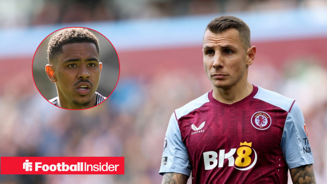 Lucas Digne Jacob Ramsey Aston Villa
