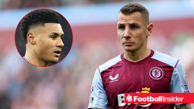 Lucas Digne Ollie Watkins Aston Villa