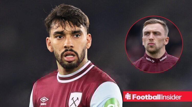 West Ham teammates Lucas Paqueta and Jarrod Bowen