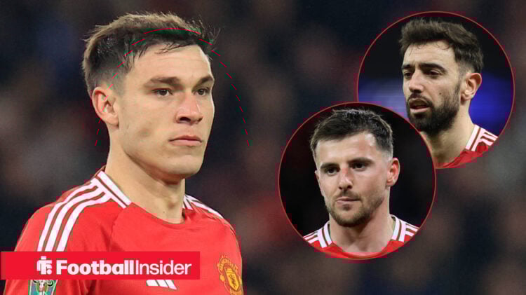 Manuel Ugarte Bruno Fernandes Mason Mount