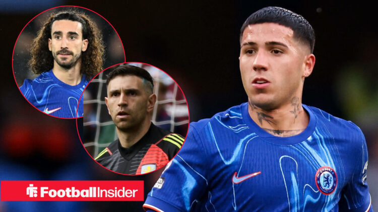 Marc Cucurella Emi Martinez Enzo Fernandez