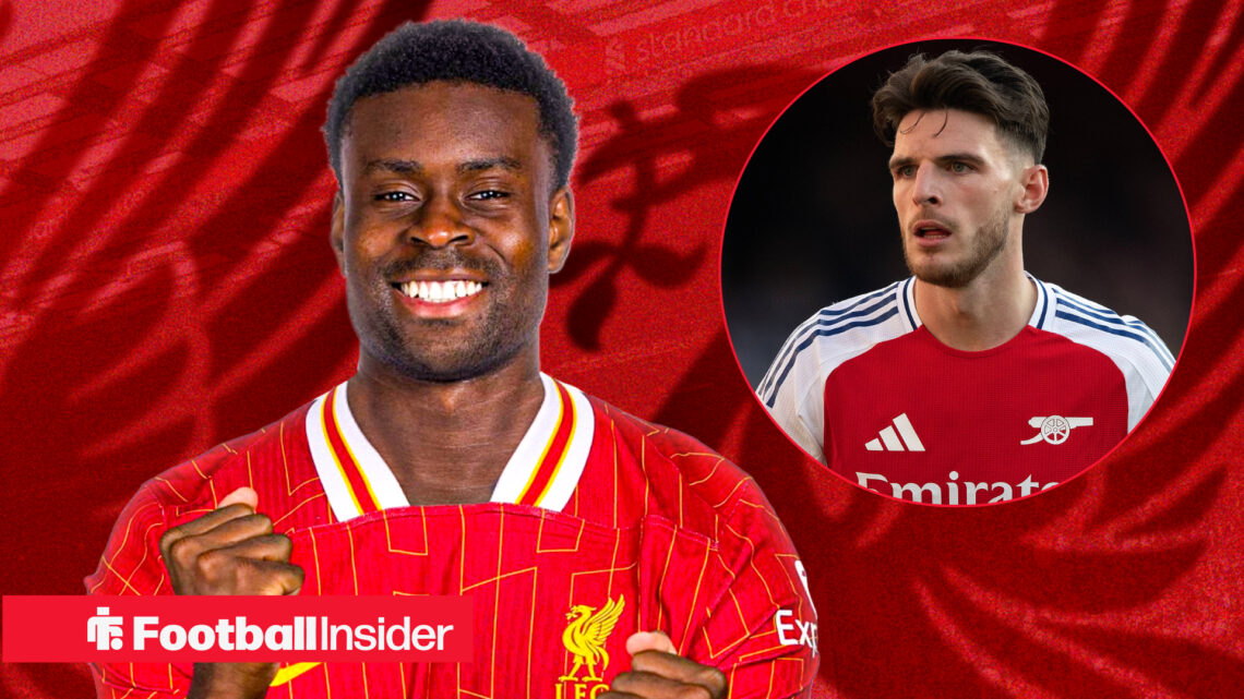 Marc Guehi, Declan Rice, Liverpool, Crystal Palace