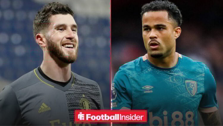 Marcos Senesi Justin Kluivert Bournemouth