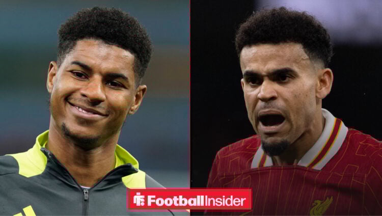 Marcus Rashford Luis Diaz Man United