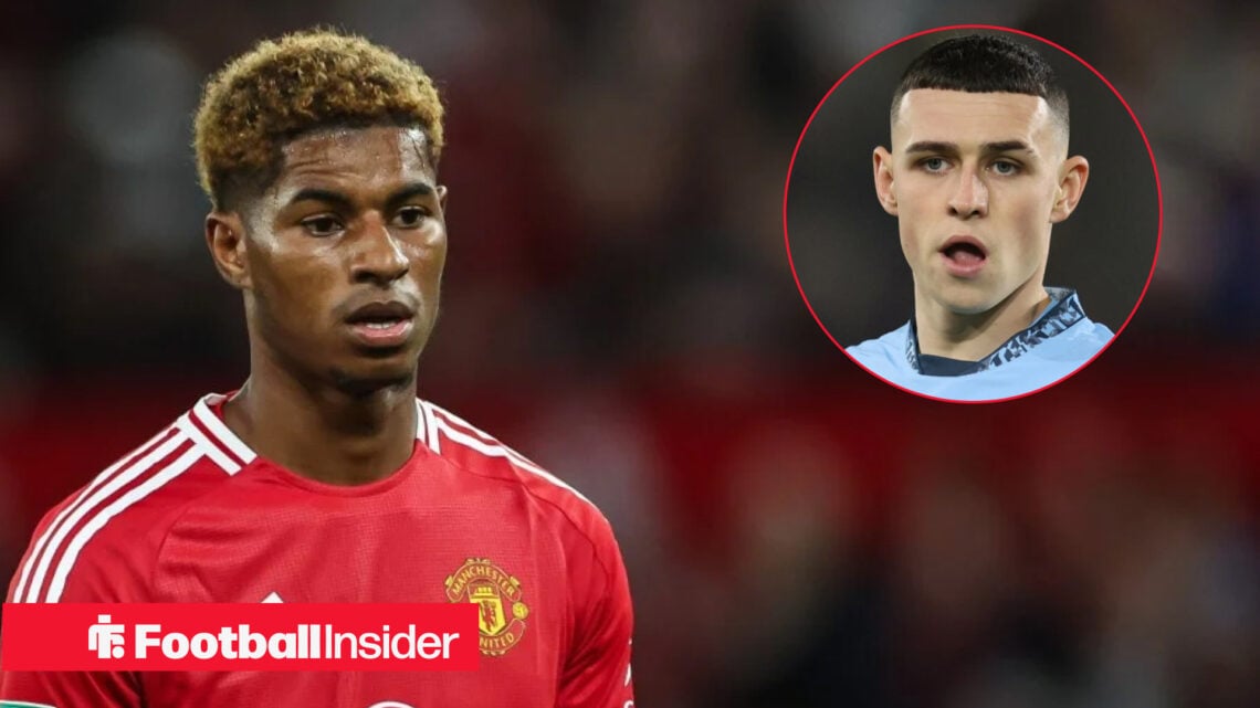 Marcus Rashford Phil Foden Man United