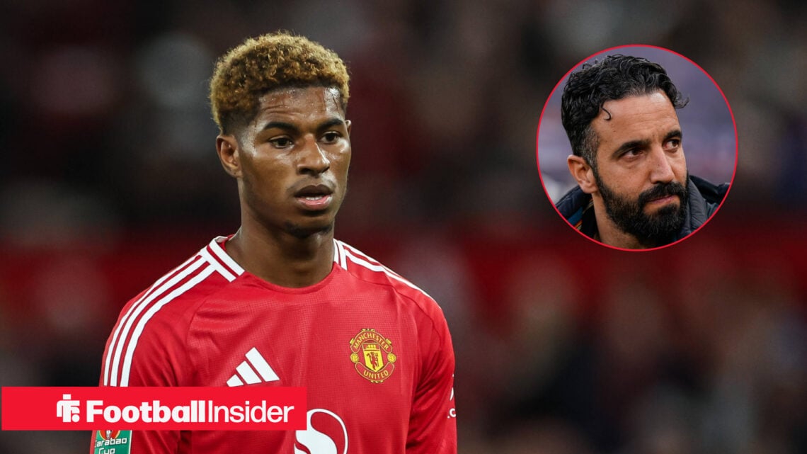 Marcus Rashford Ruben Amorim Manchester United