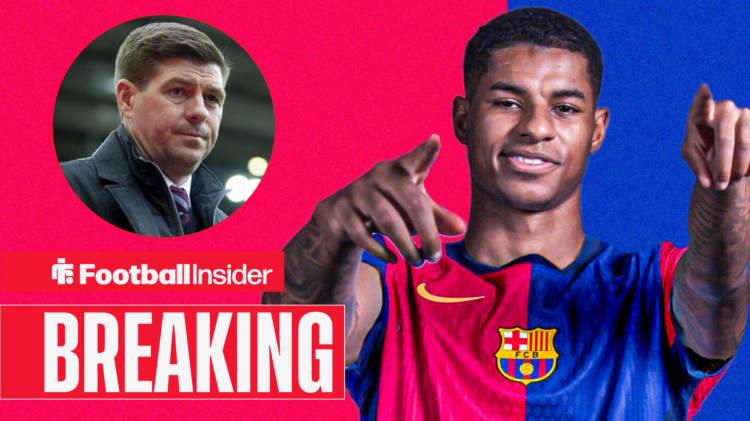 Marcus Rashford and Steven Gerrard