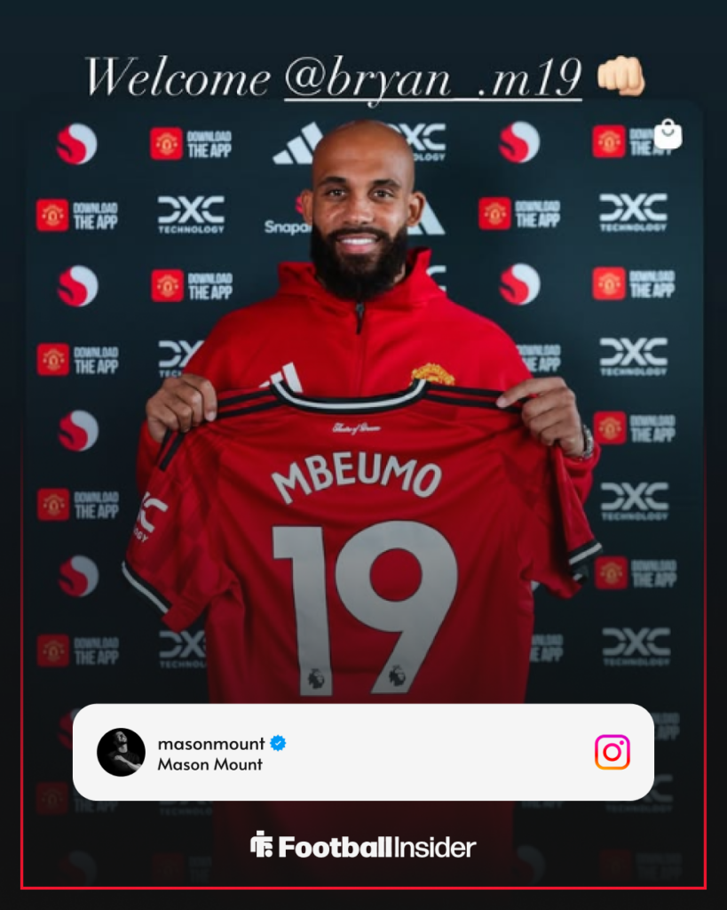 Mason Mount, Bryan Mbuemo, Man United