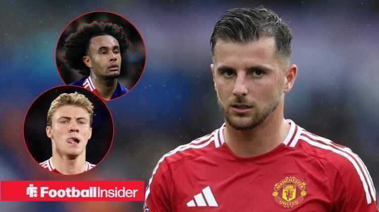 Mason Mount, Joshua Zirkzee, Rasmus Hojlund, Man United