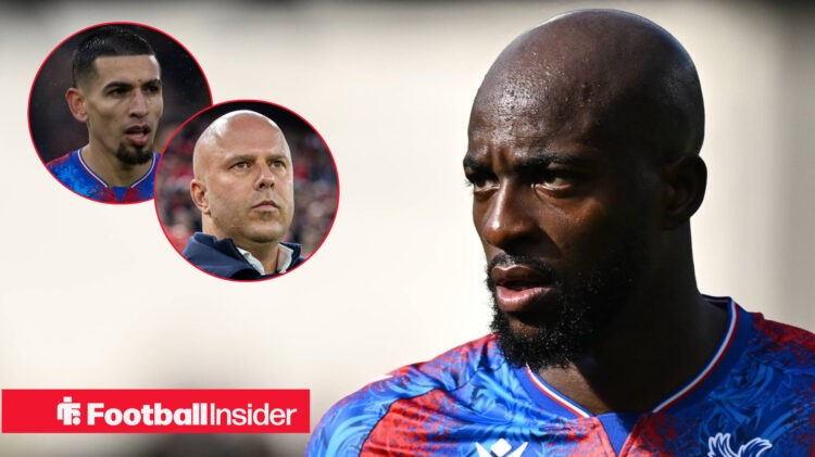 Jean-Philippe Mateta Daniel Munoz Arne Slot, Crystal Palace Liverpool