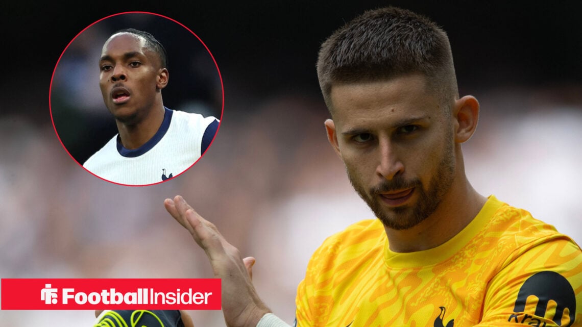 Mathys Tel Guglielmo Vicario Tottenham