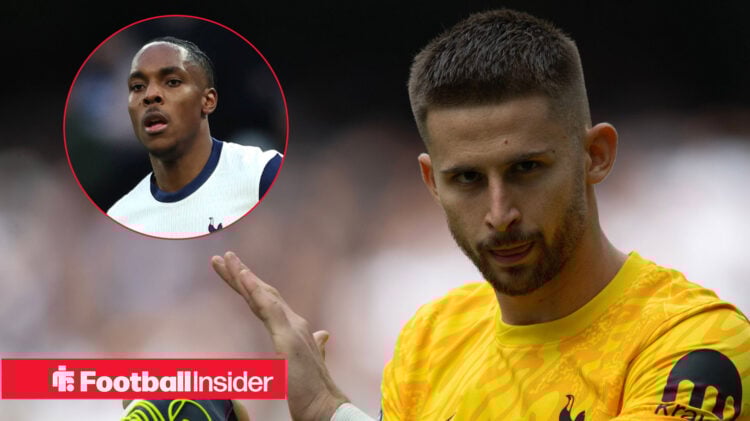 Mathys Tel Guglielmo Vicario Tottenham