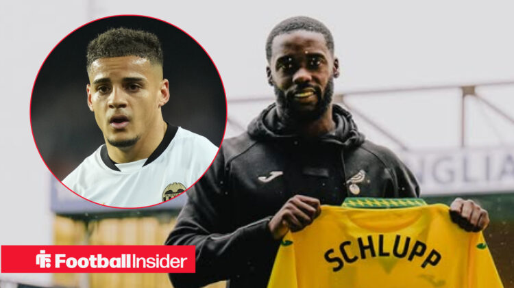 Max Aarons, Jeffrey Schlupp, Norwich City