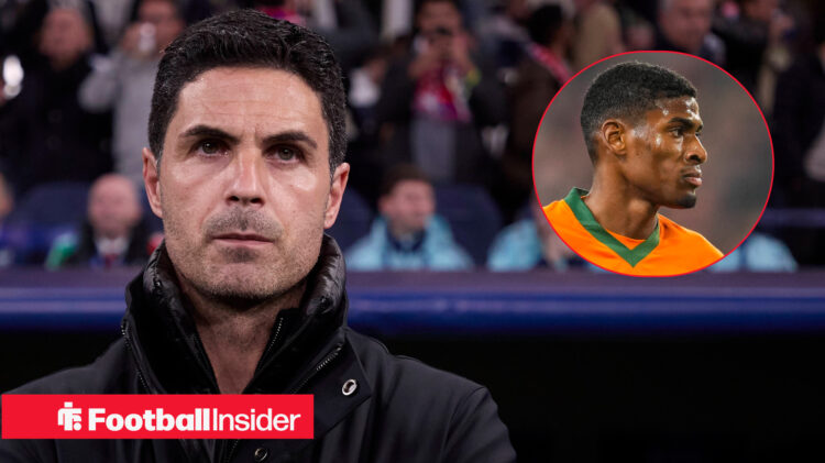 Mikel Arteta Cristhian Mosquera Arsenal