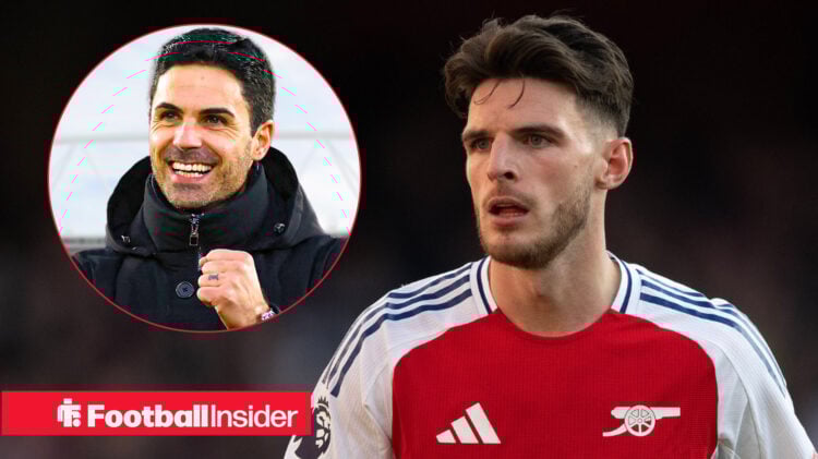 Mikel Arteta, Declan Rice, Arsenal