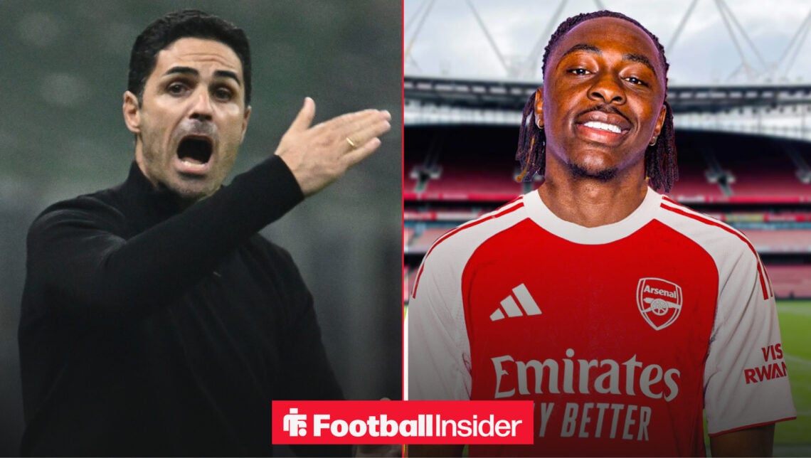 Mikel Arteta Eberechi Eze Arsenal