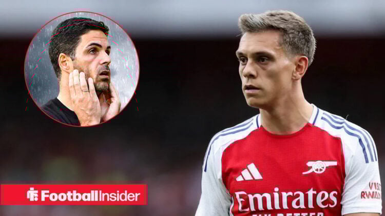 Mikel Arteta Leandro Trossard Arsenal