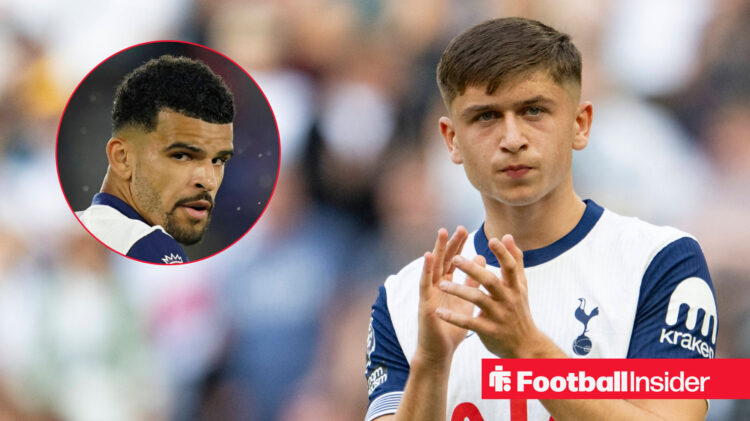 Mikey Moore, Dominic Solanke Tottenham