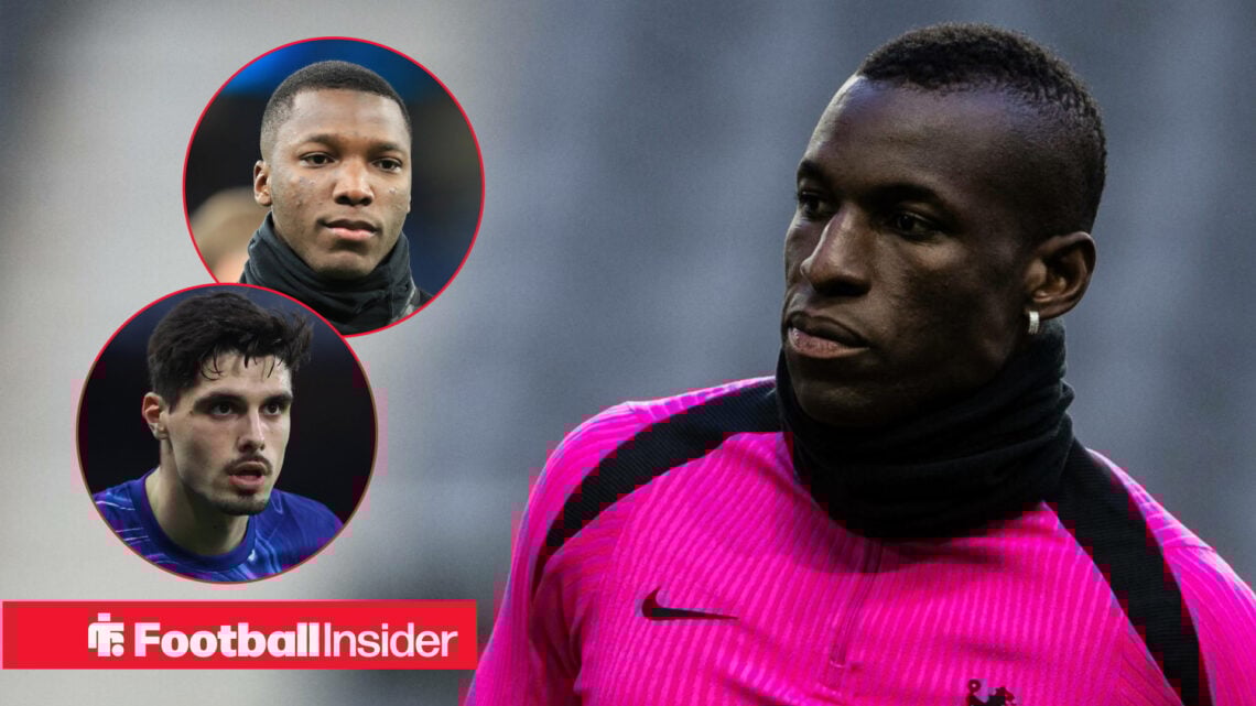 Chelsea's Nicolas Jackson, Moises Caicedo and Pedro Neto all in action