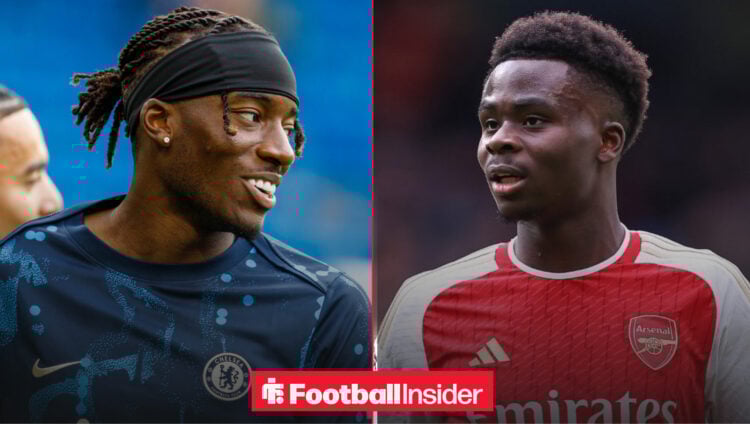 Noni Madueke, Bukayo Saka
