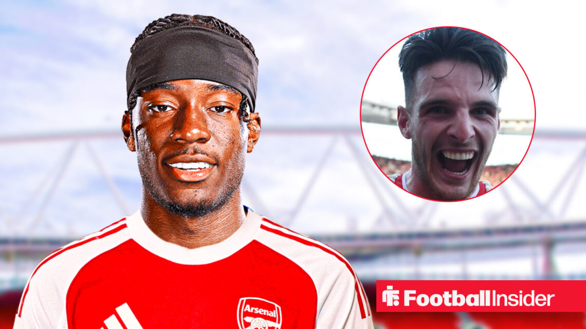Noni Madueke Declan Rice Arsenal
