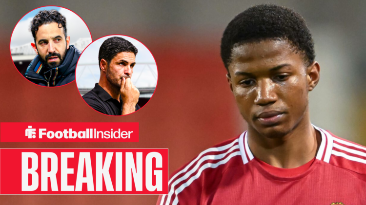 Chido Obi Ruben Amorim Mikel Arteta, Man United Arsenal