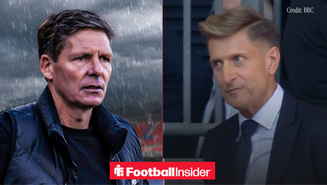 Oliver Glasner Steve Parish Crystal Palace