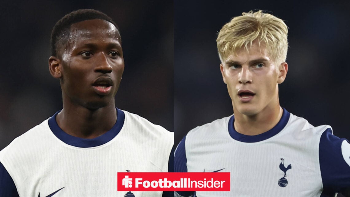 Tottenham's Pape Sarr, Lucas Bergvall